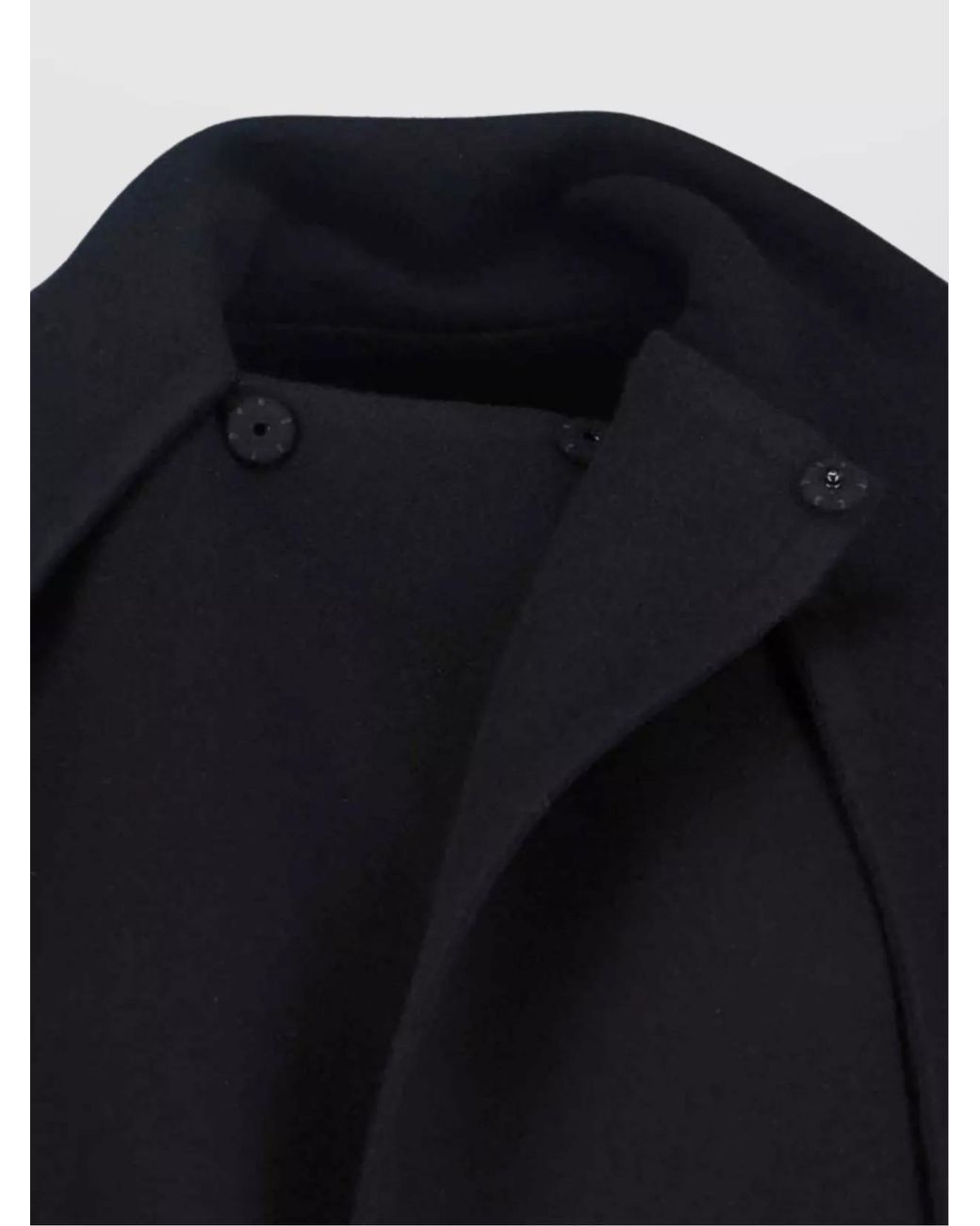 Balenciaga Blue Cashmere Poncho