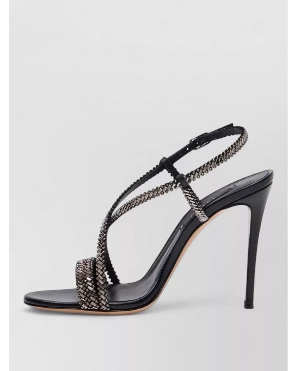 Casadei Metallic Leather Sandals