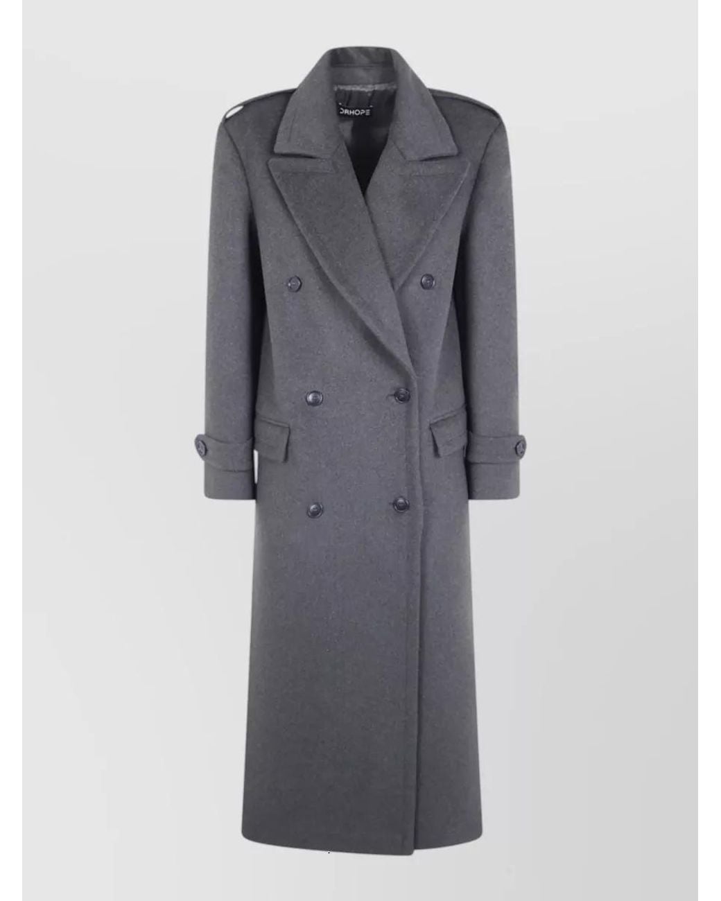 DR. HOPE Gray Maxi Coat