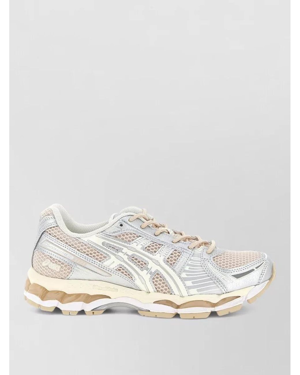 Asics Multicolor Synthetic Leather Low-Top Sneakers