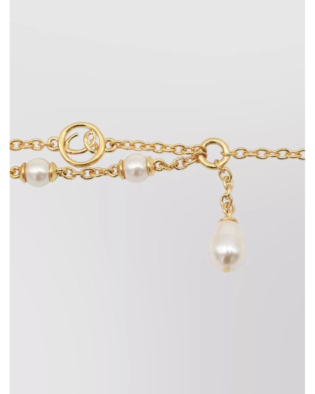 Chloé Multicolor Brass Chain Bracelet