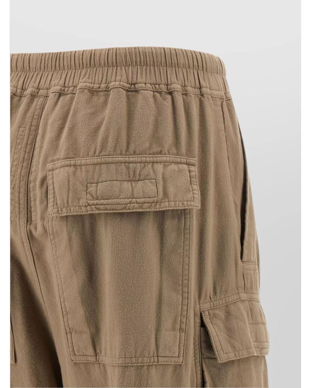 Rick Owens Natural 'Double Cargo Jumbo Belas' Pants