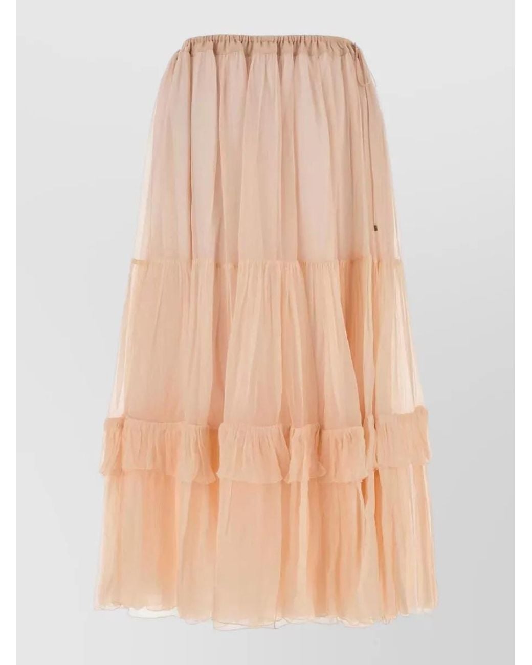 Chloé Natural Full Skirt