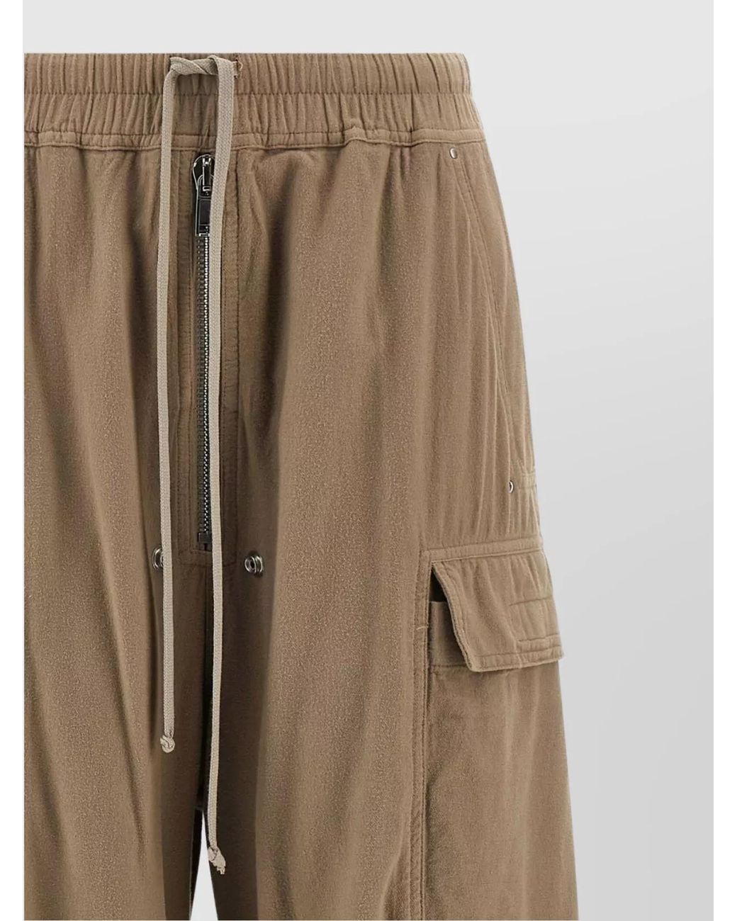 Rick Owens Natural 'Double Cargo Jumbo Belas' Pants