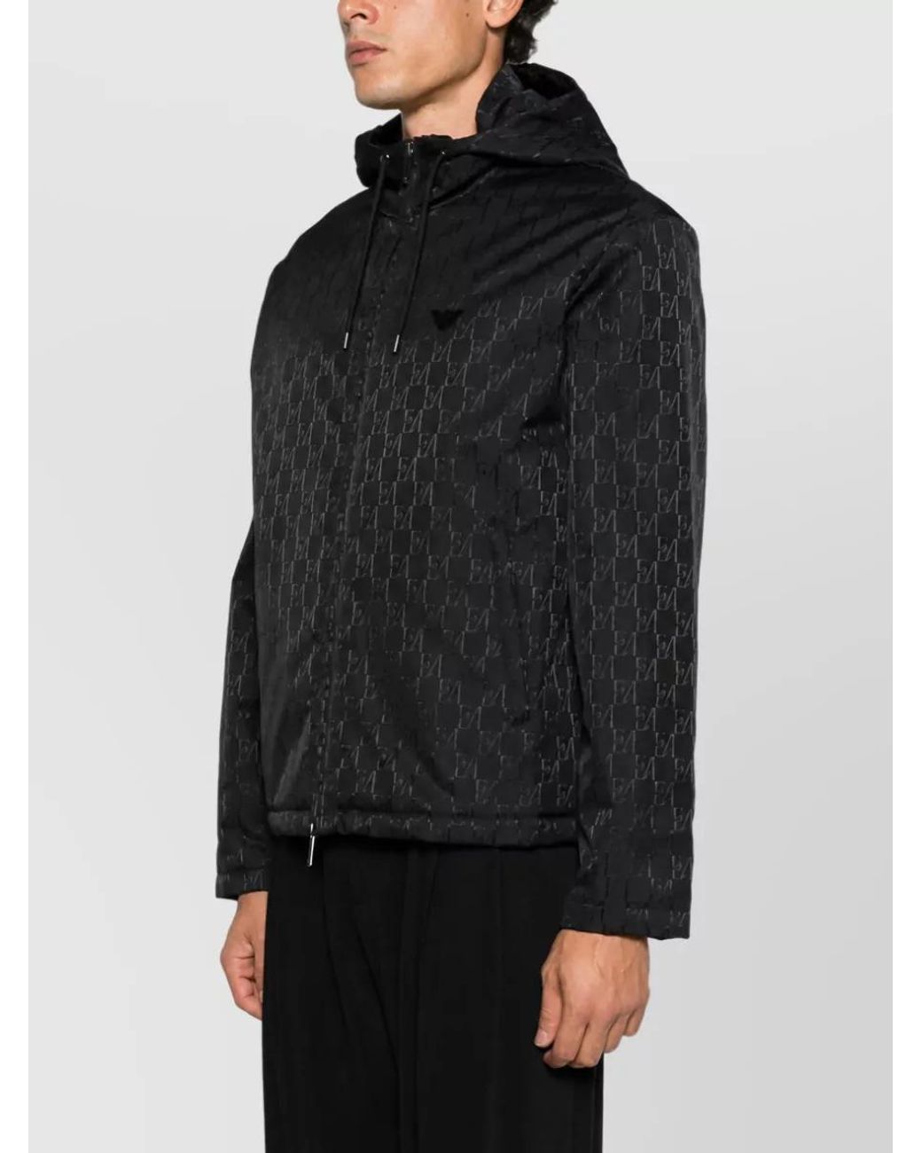 Emporio Armani Black Padded Jacket for men