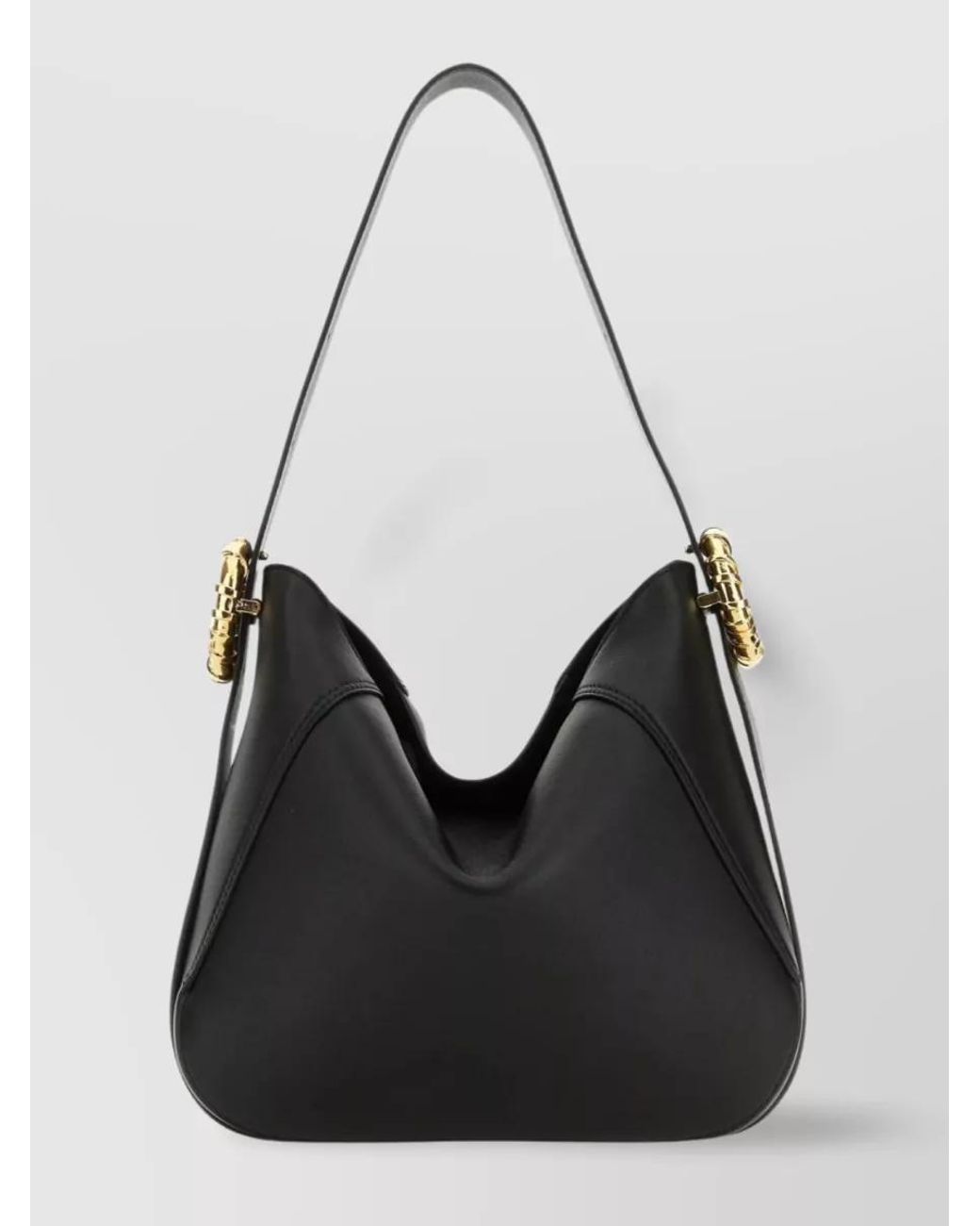 Lanvin Black Leather Shoulder Bag