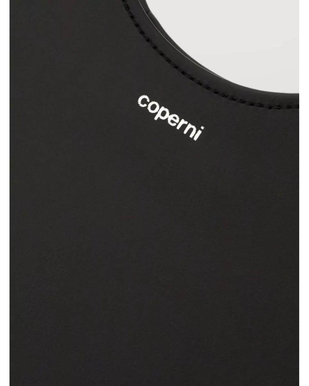 Coperni Black Heart Leather Shoulder Bag