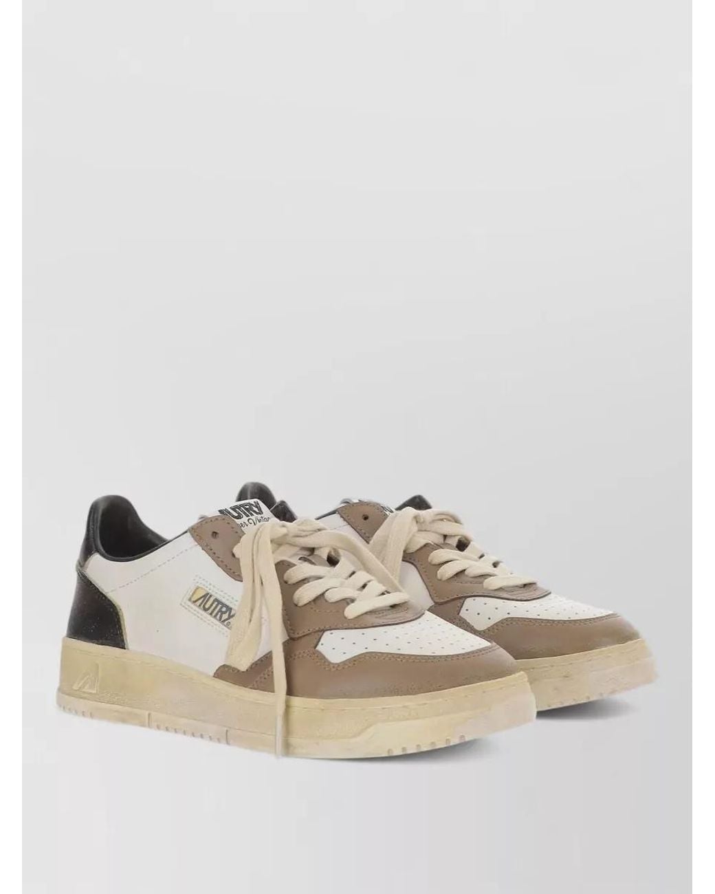 Autry Multicolor Leather Low-Top Sneakers for men