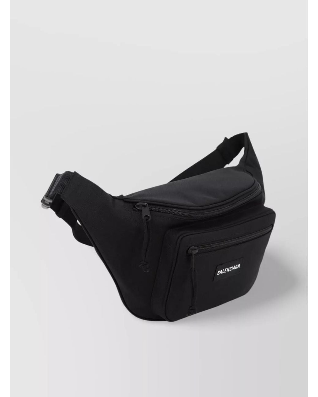 Balenciaga Black Nylon Belt Bag for men