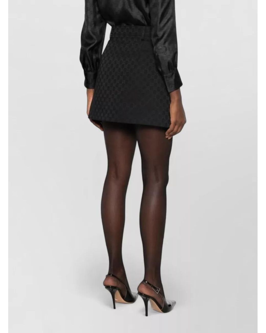 Gucci Black Mini Skirt