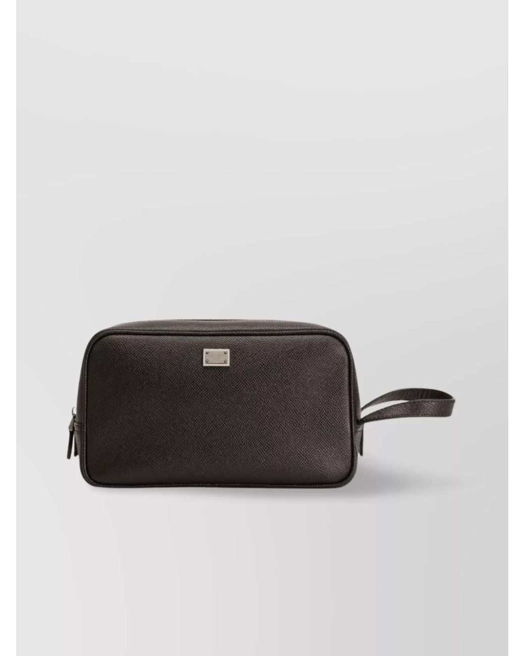 Dolce & Gabbana Multicolor Calf Leather Toiletry Bag for men