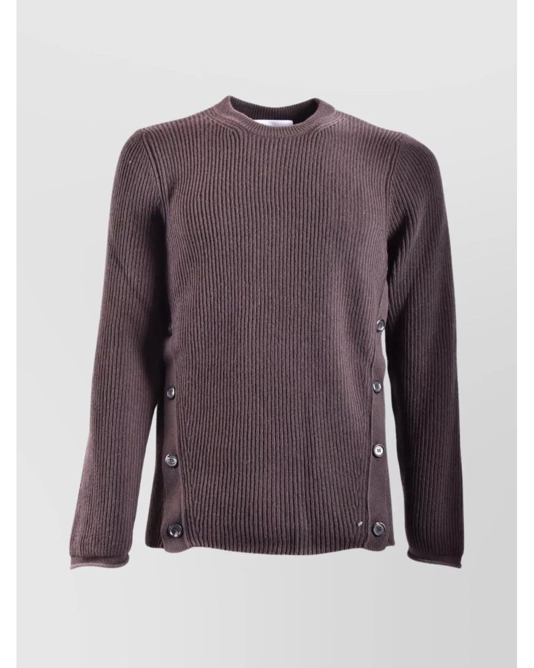 Moschino Purple Wool Jumper for men