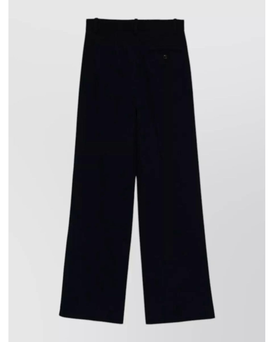 Circolo 1901 Blue Wide-Leg Trousers