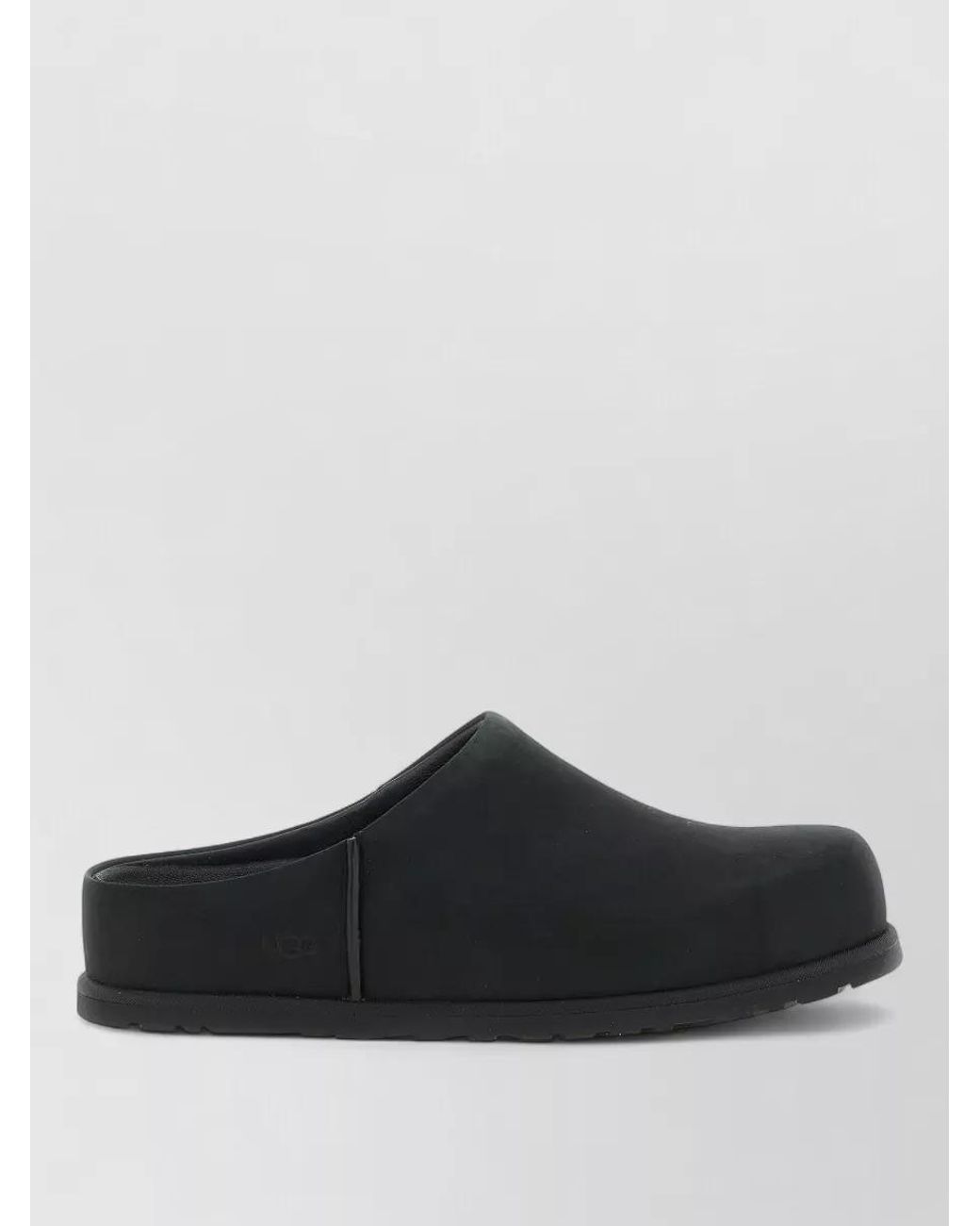 Ugg Black Leather Slippers for men