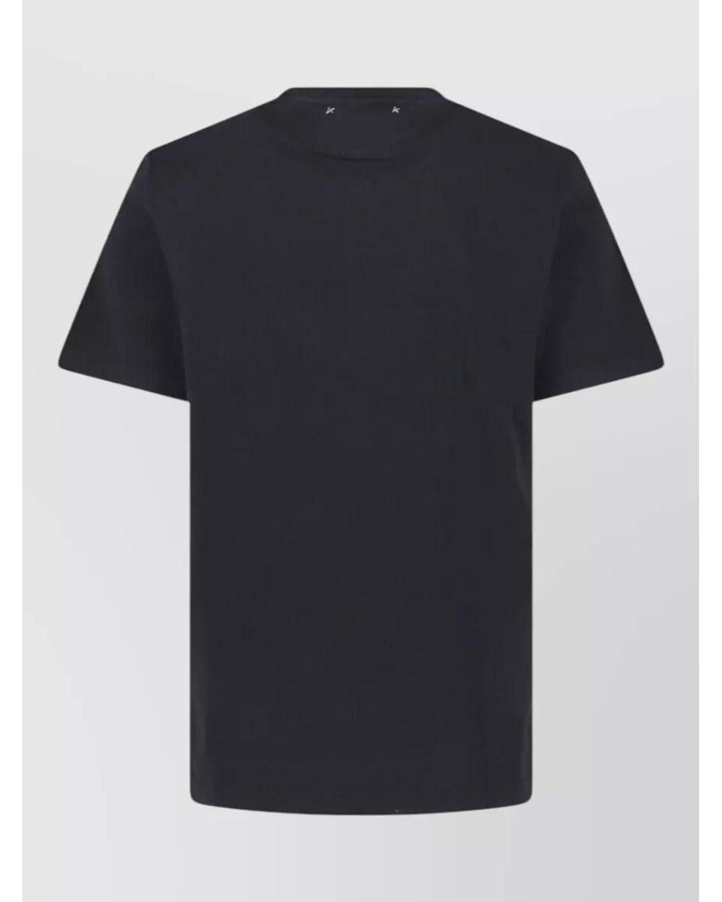 Golden Goose Deluxe Brand Black Printed Cotton T-Shirt for men