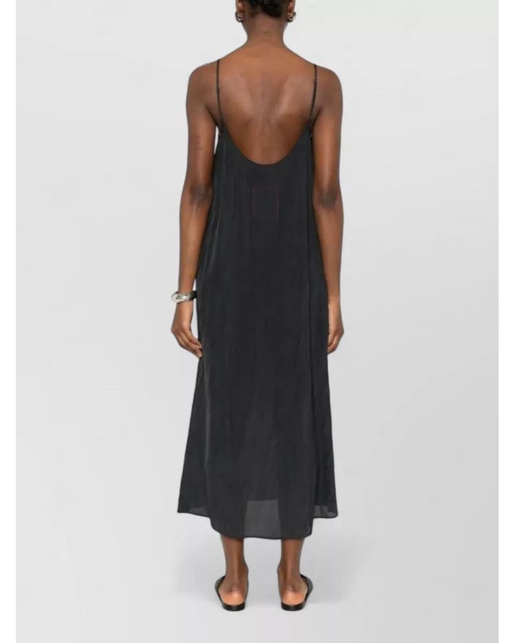 Uma Wang Blue Anaya Midi Dress