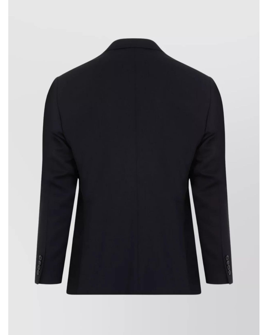Giorgio Armani Blue Virgin Wool Single-Breasted Suit for men