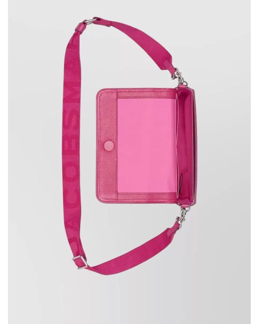 Marc Jacobs Pink The Mini Sack Leather Cross-Body Bag