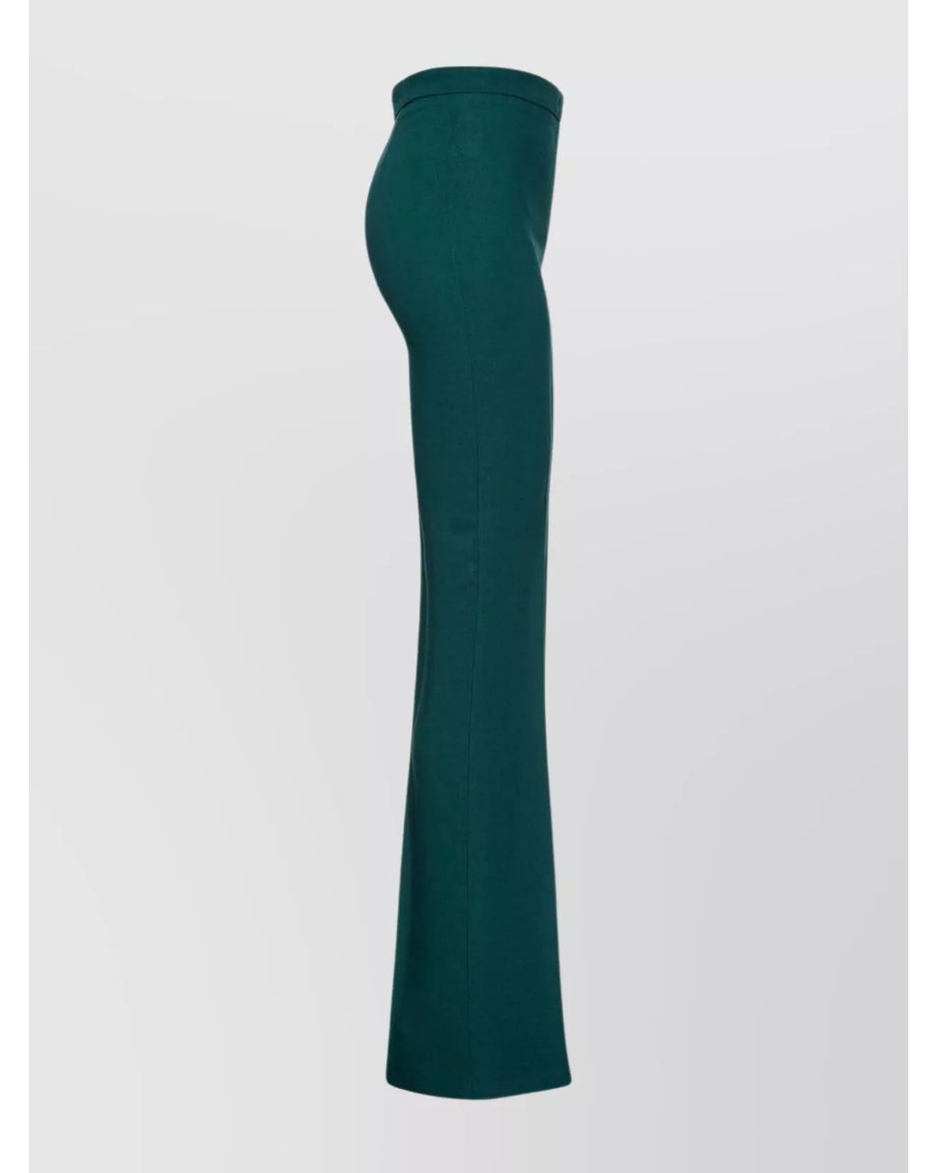 Pinko Green High-Rise Trousers