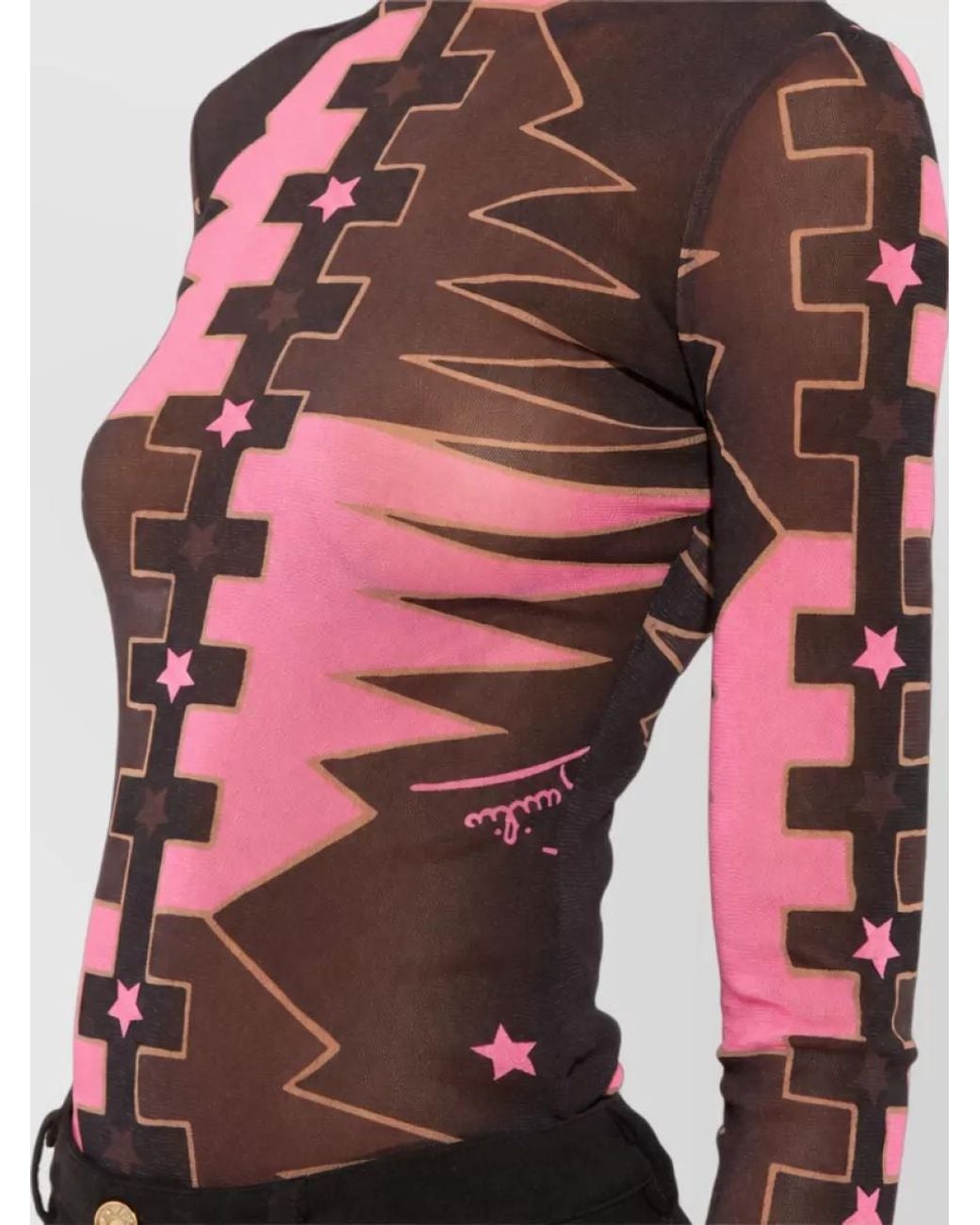 Emilio Pucci Pink Short Sleeve T-Shirt
