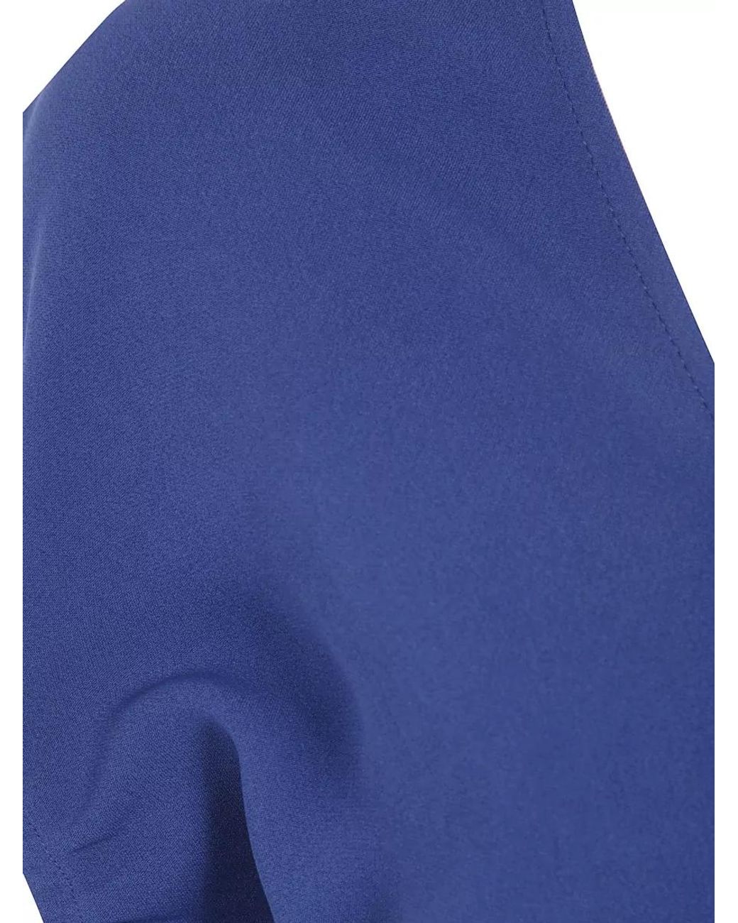 Victoria Beckham Blue Edith Midi Dress