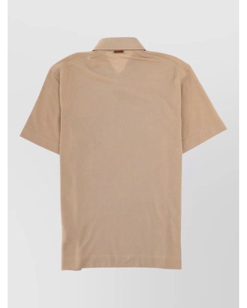 Zegna Natural Regular-Fit Polo T-Shirt for men