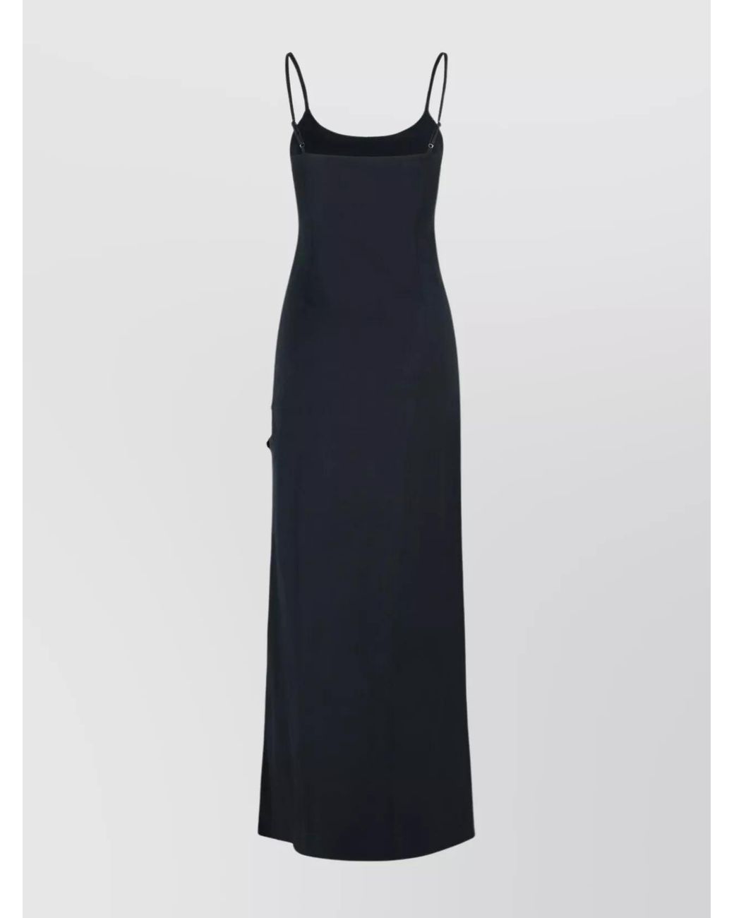 Coperni Blue Cotton Blend Maxi Dress