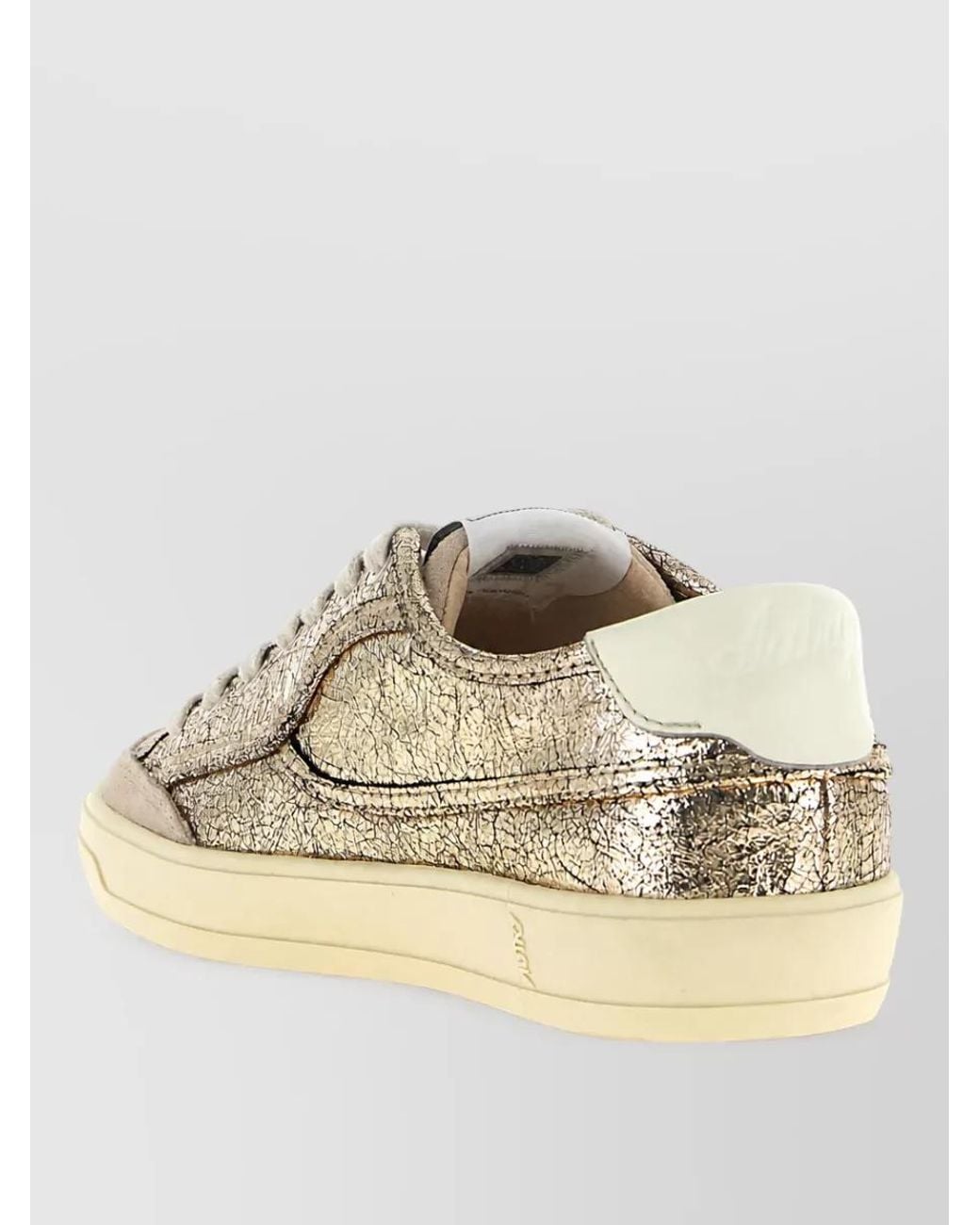 Autry Multicolor Leather Low-Top Lace-Up Sneakers