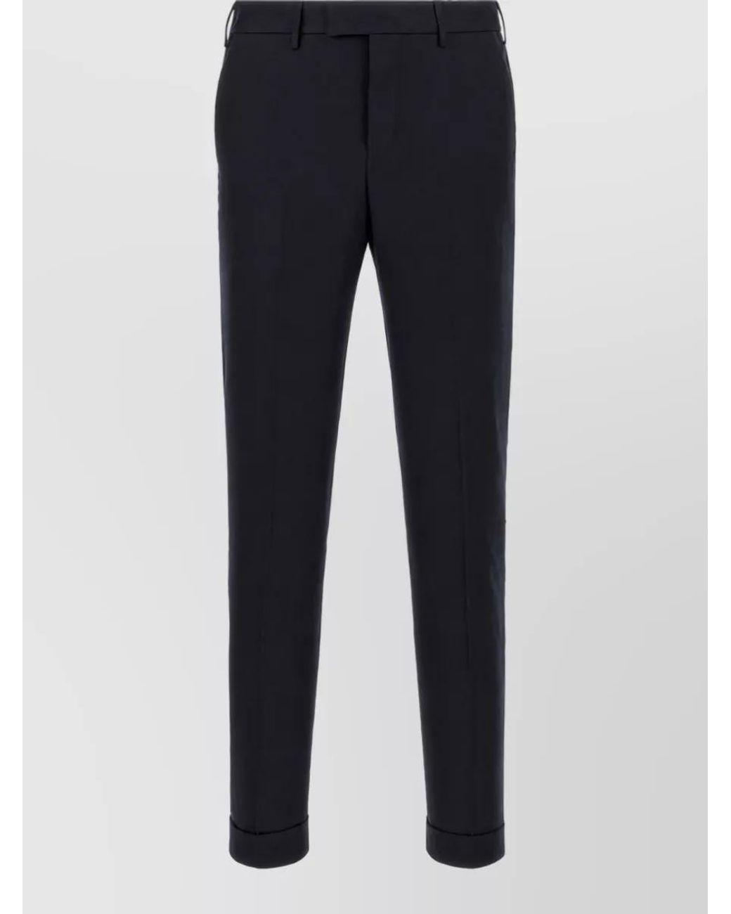 PT Torino Blue Virgin Wool Single-Breasted Suit for men