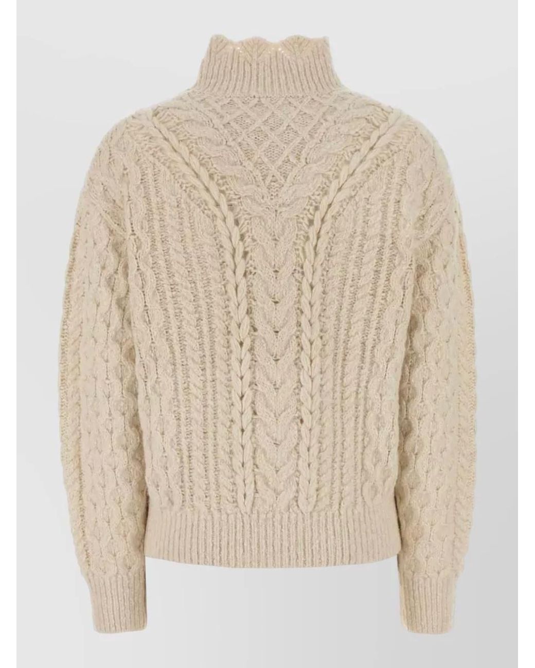 Isabel Marant Natural Alpaca Blend Sweater