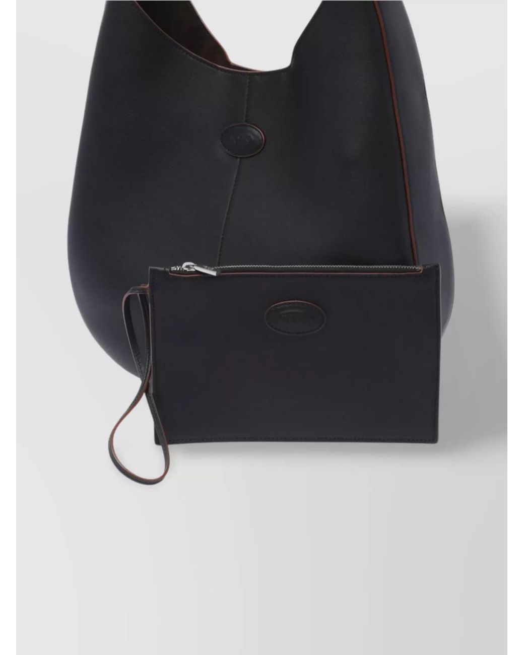 Tod's Black Di Bag Small Leather Shoulder Bag