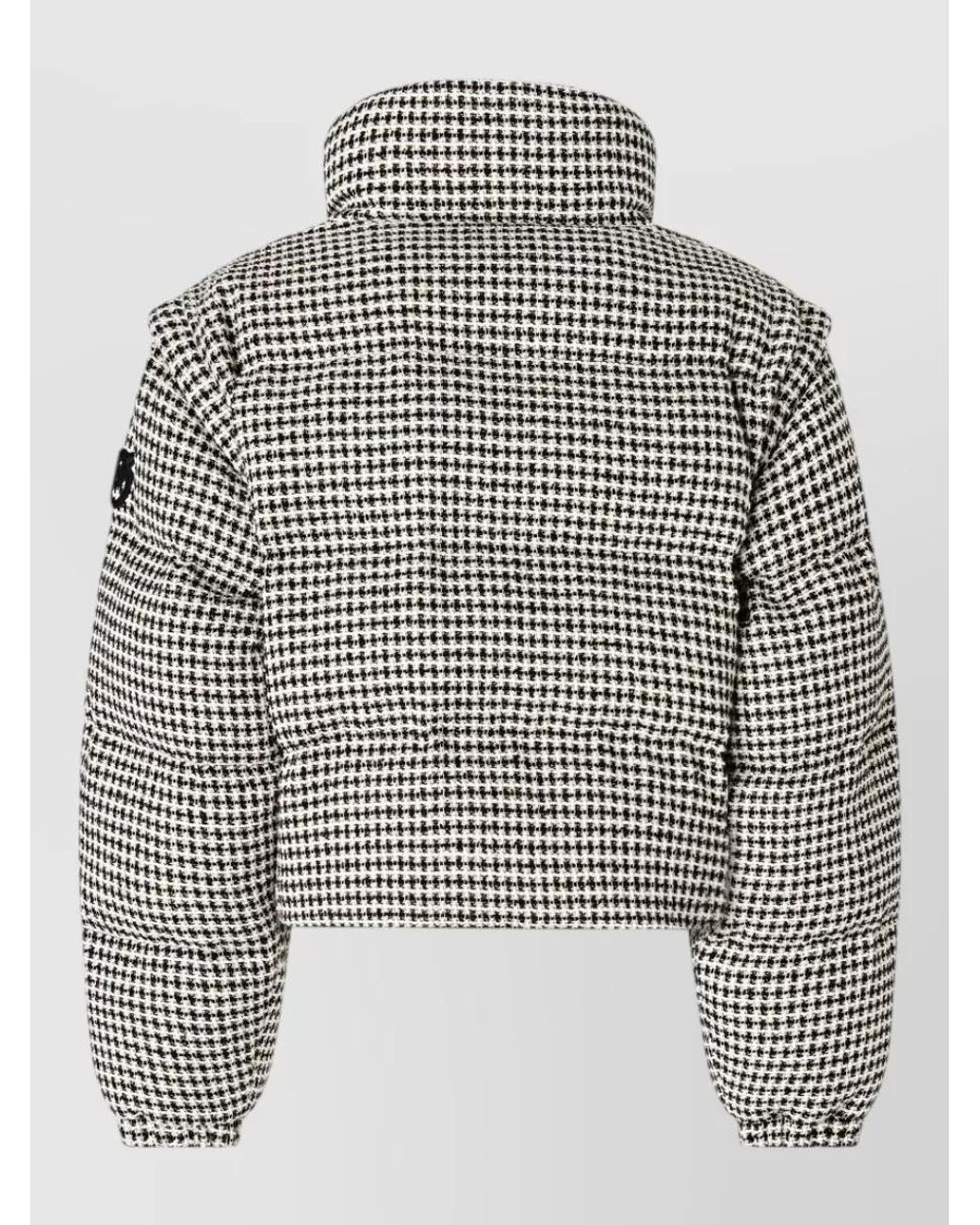 Pinko Multicolor Quilted Parka Coat