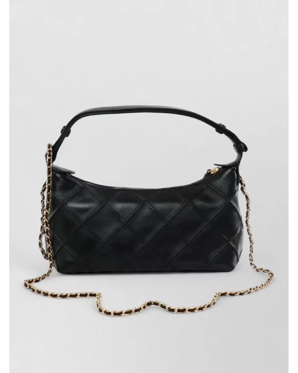 Tory Burch Metallic Fleming Leather Shoulder Bag