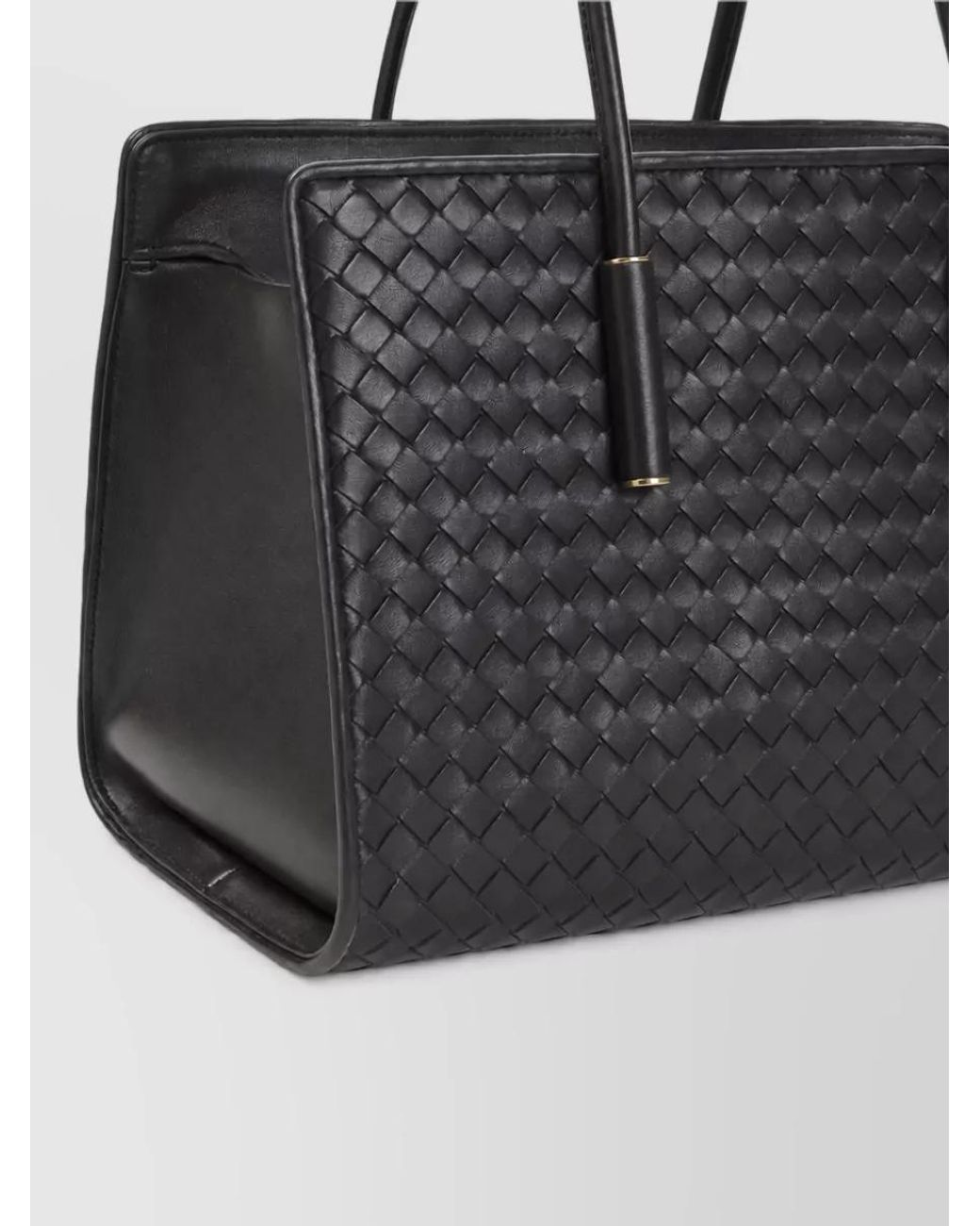 Bottega Veneta Black Small Leather Tote Bag