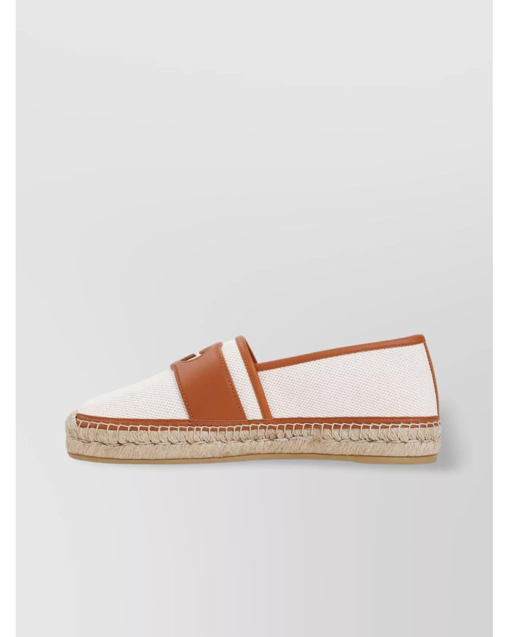 Gucci White Canvas Espadrilles for men