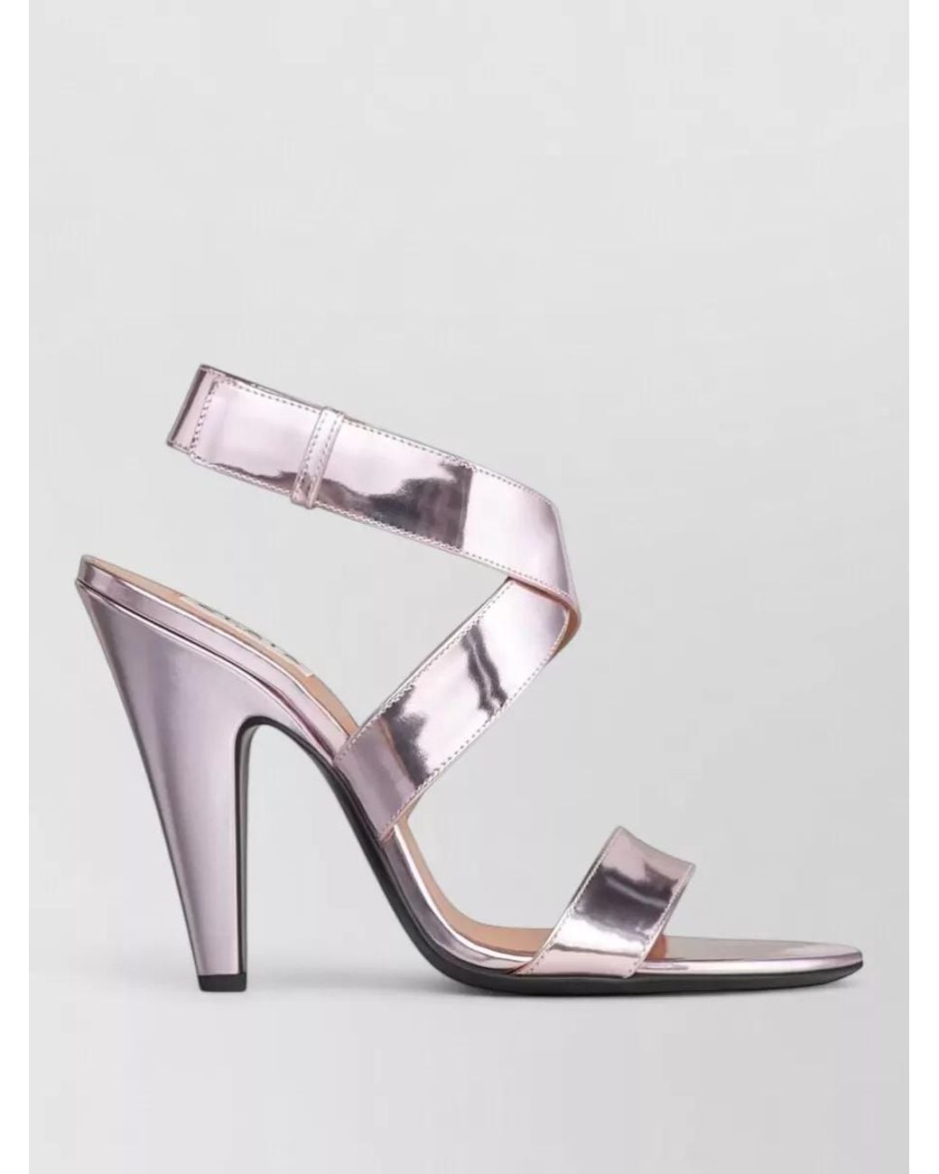 Alaïa Pink Leather Sandals
