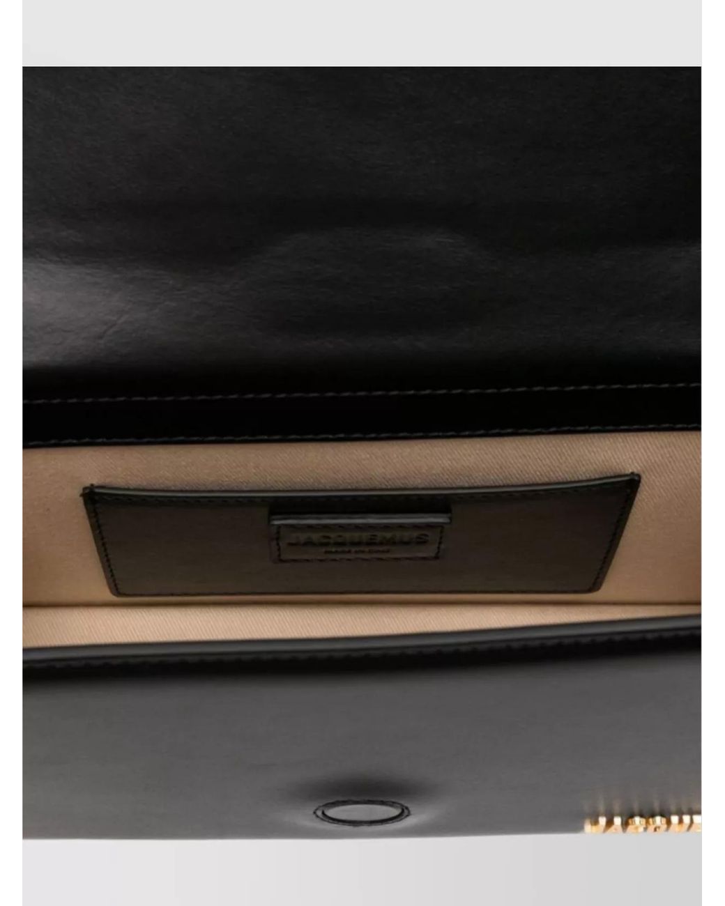 Jacquemus Black Le Grand Bambino Leather Shoulder Bag
