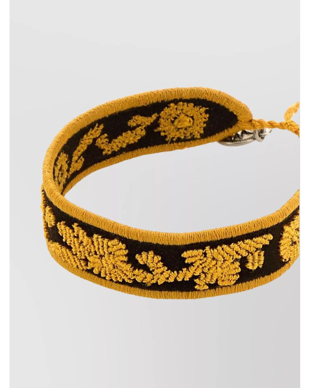 Prada Metallic Leather Bracelet