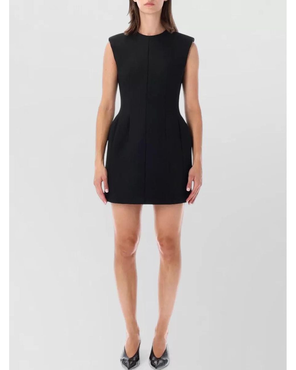 Frankie Shop Black Sleeveless Mini Dress