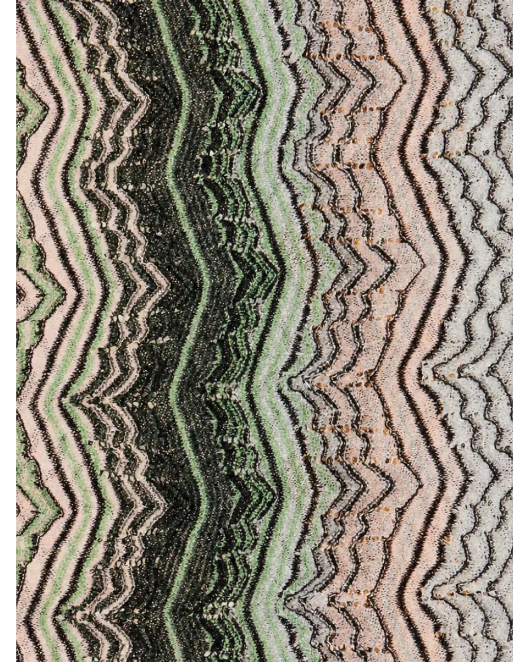 Missoni Gray Embroidered Scarf