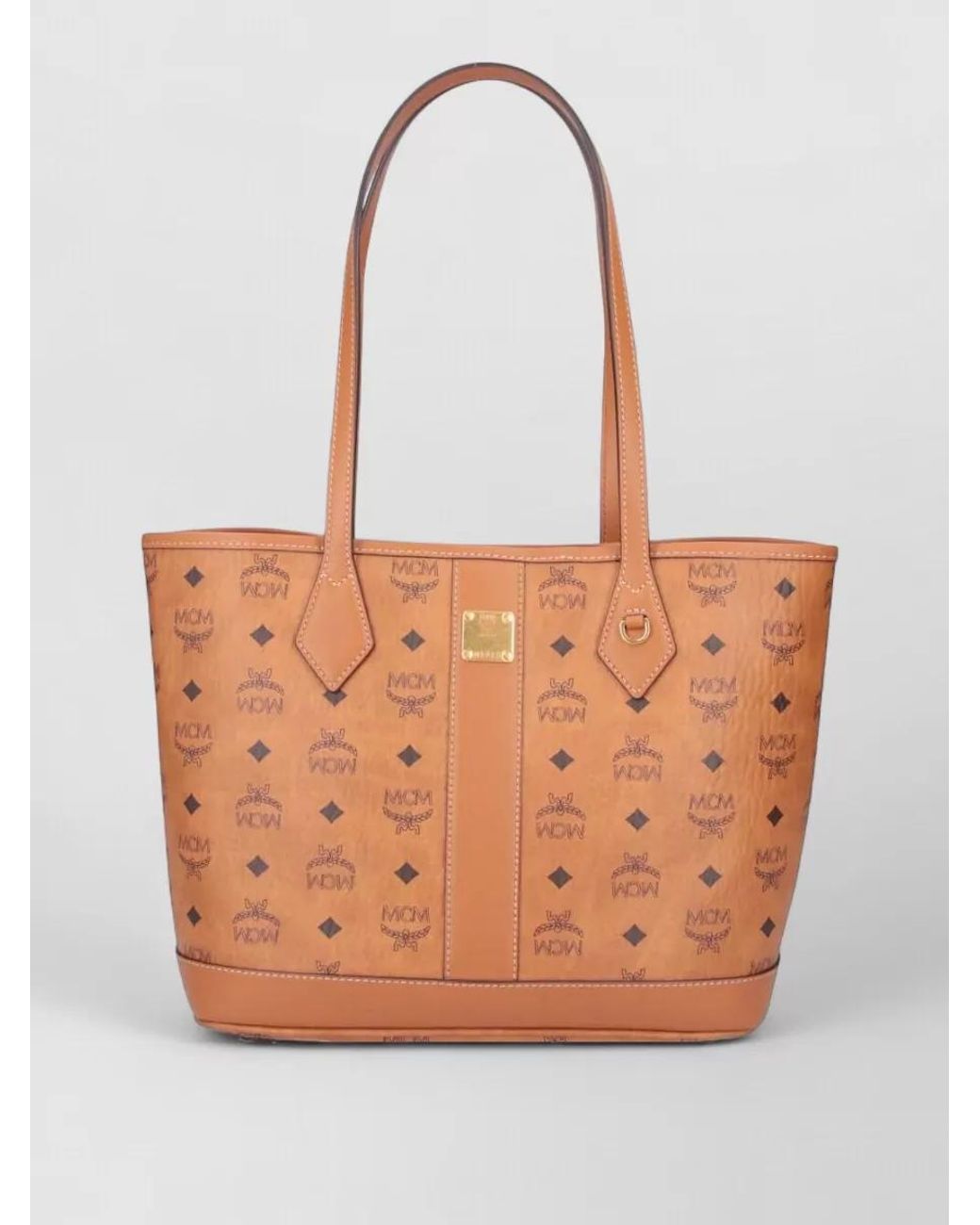 MCM Orange Liz Shoulder Bag