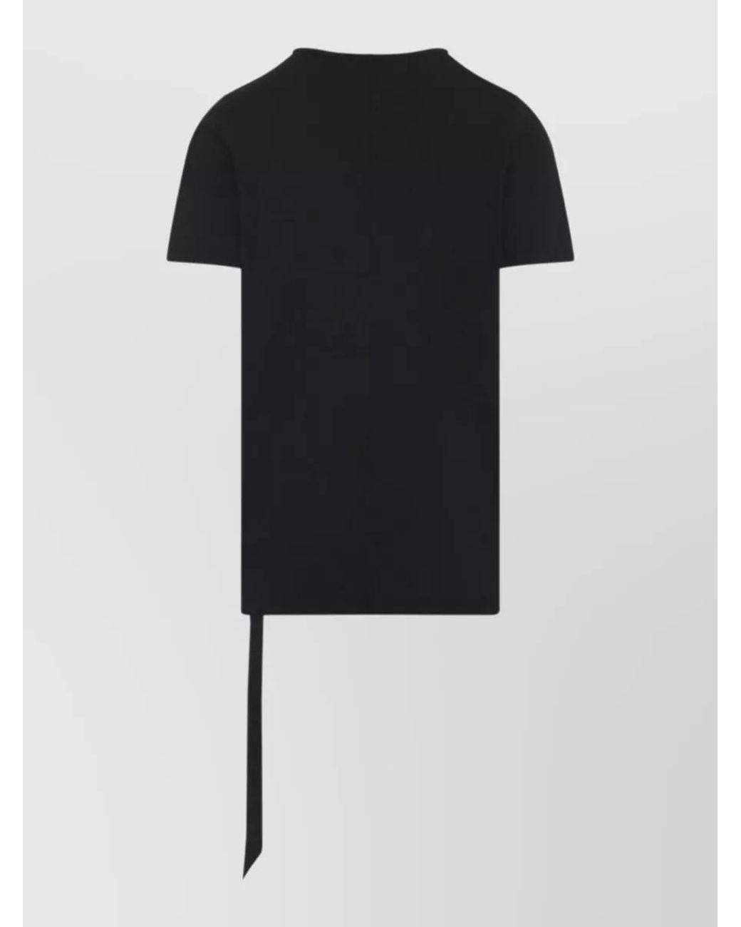 Rick Owens Black Cotton Level T Short-Sleeve T-Shirt for men