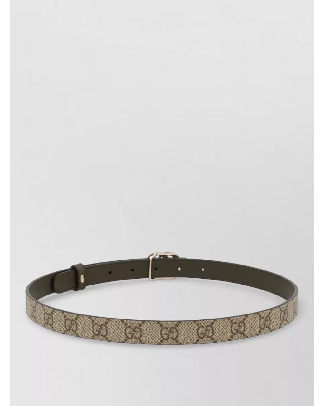 Gucci Gray Reversible Belt