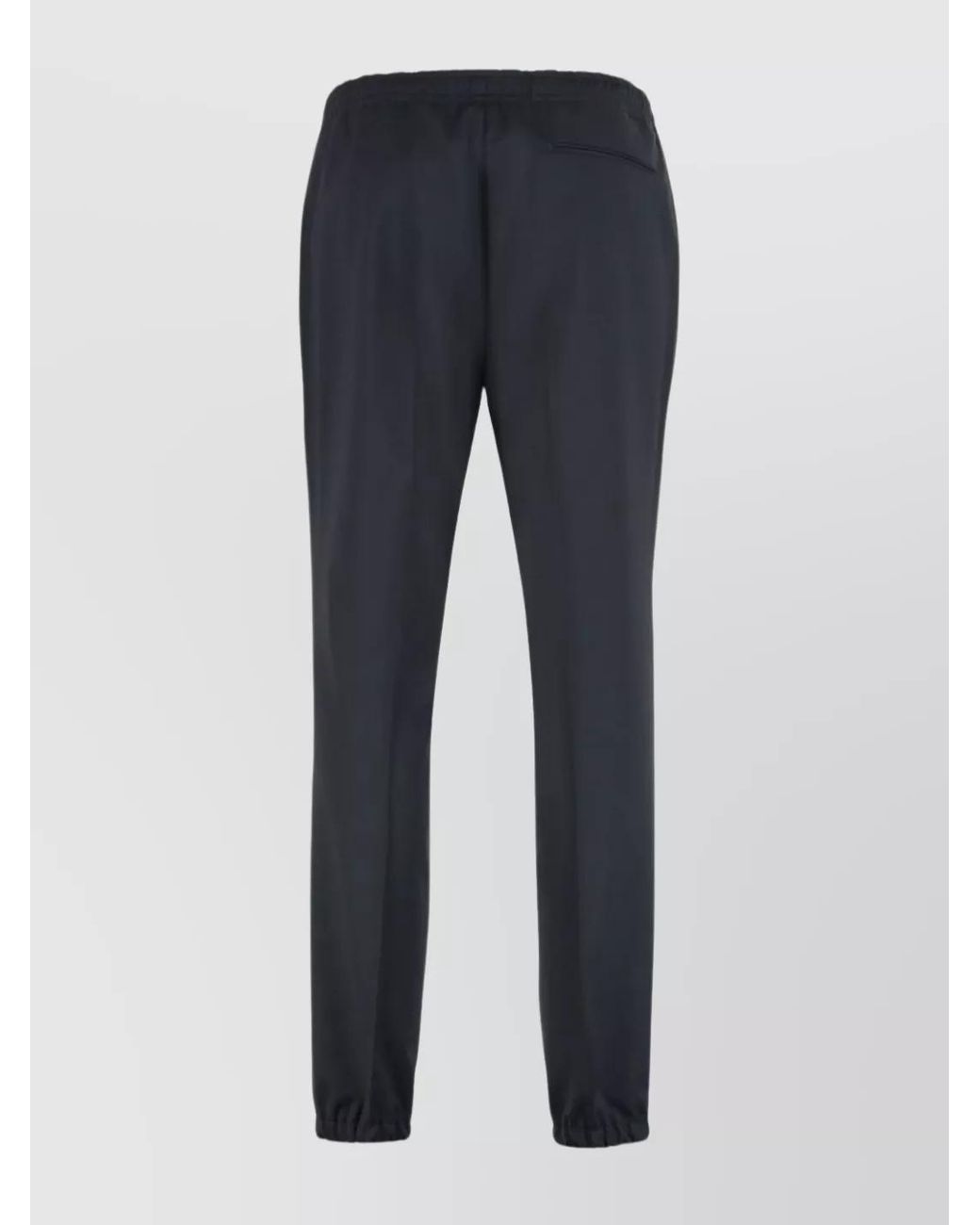 Zegna Blue Tapered Trousers for men