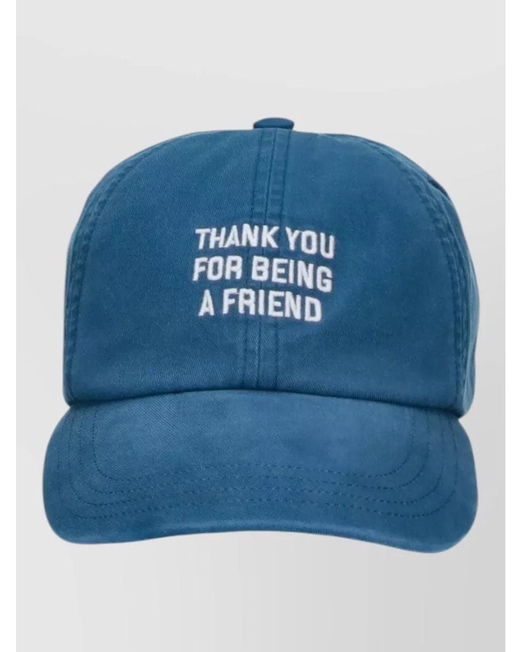 AMI Blue Cotton Baseball Cap