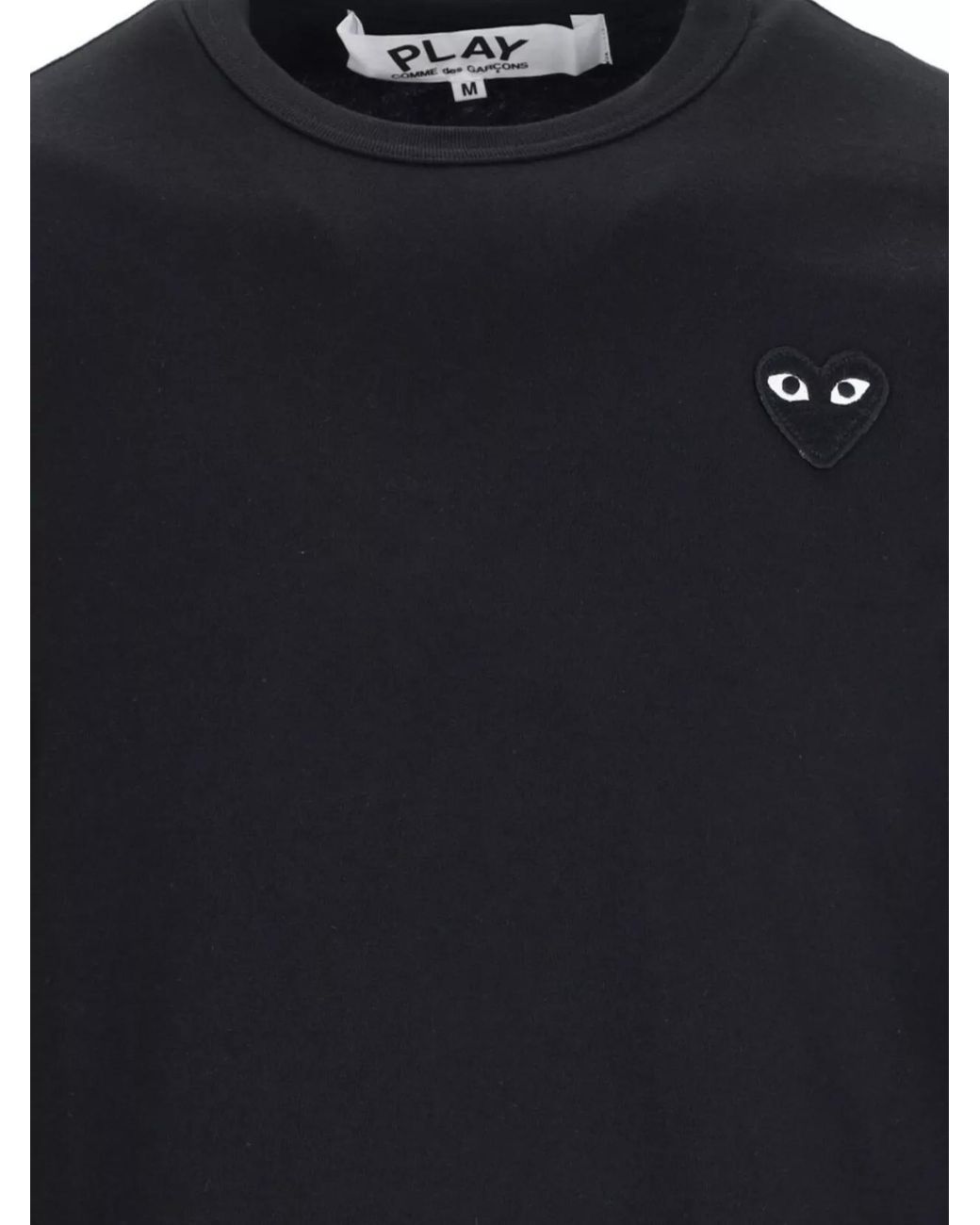 COMME DES GARÇONS PLAY Blue Cotton Long-Sleeve T-Shirt for men