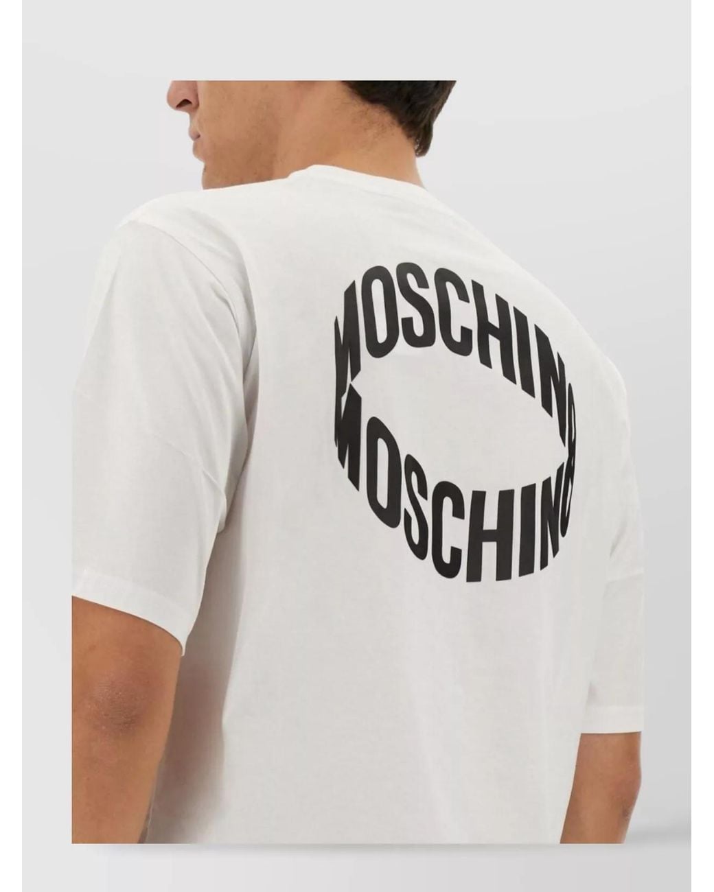 Moschino White Regular-Fit T-Shirt for men