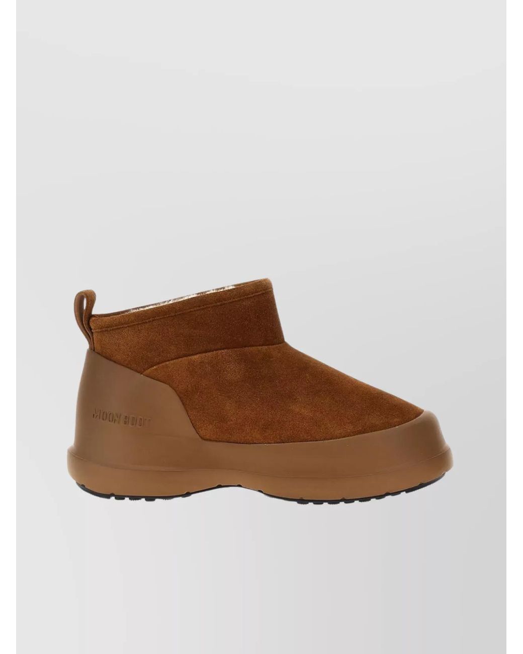 Moon Boot Brown Suede Leather Ankle Boots