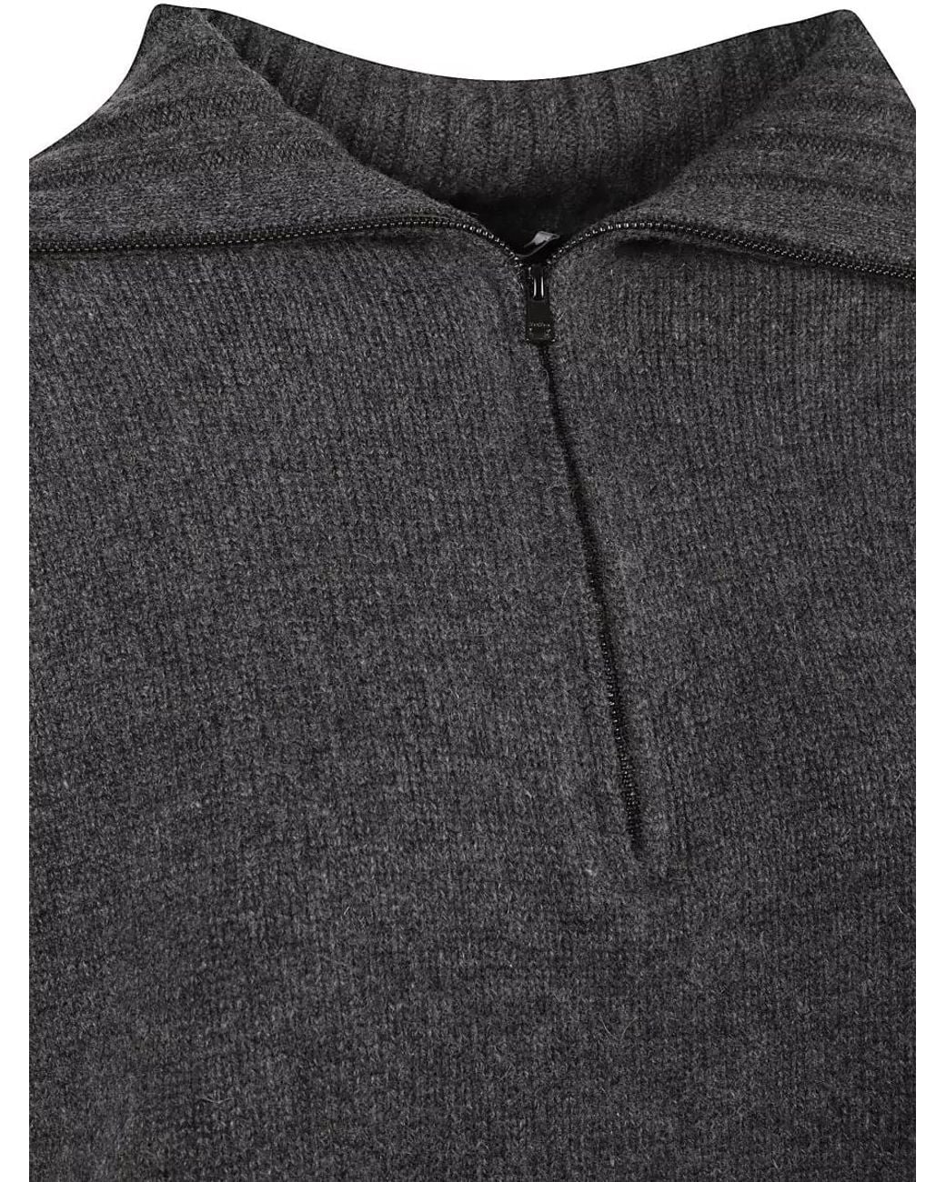 Max Mara Gray Wool Jumper