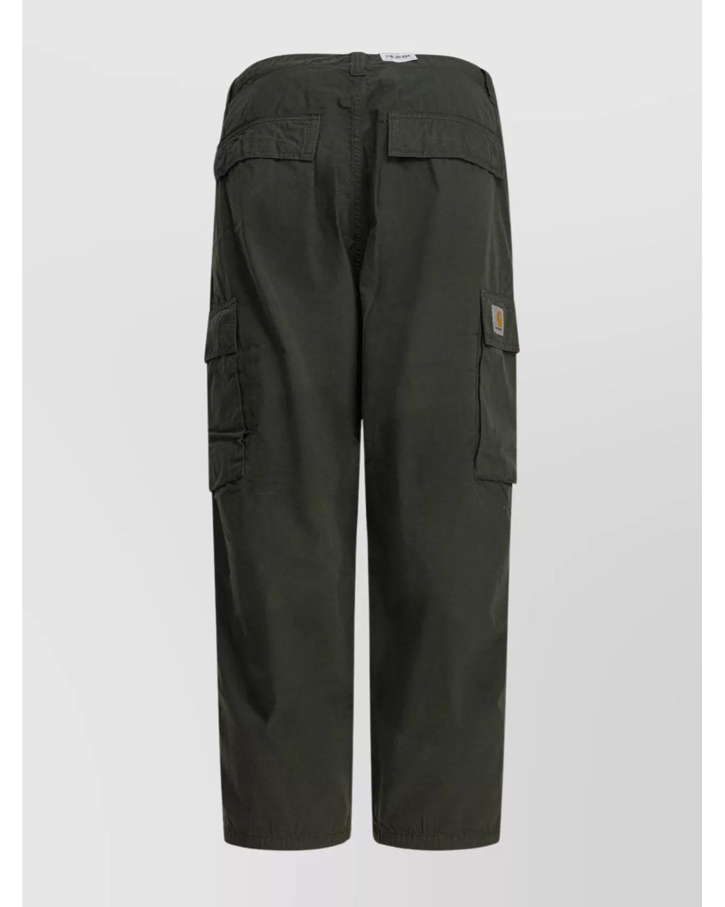 Carhartt Green Cotton Cargo Pants for men